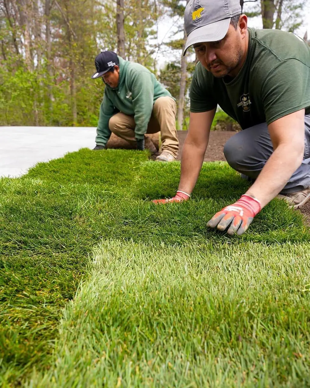 Outdoor landscaping and construction project in the Contrast Landscape project gallery