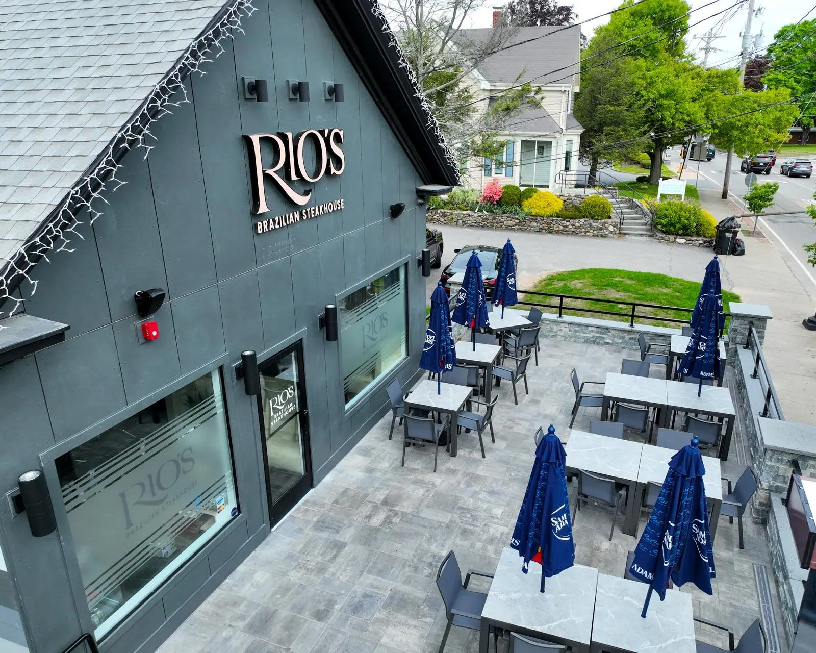 Patio installation by Contrast Landscape